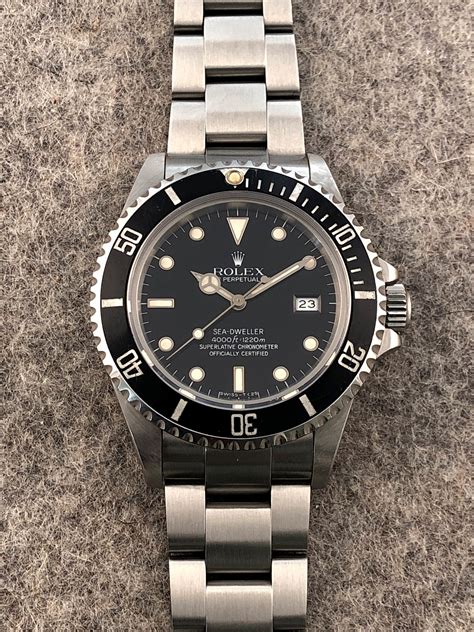 rolex sea dweller triple 6